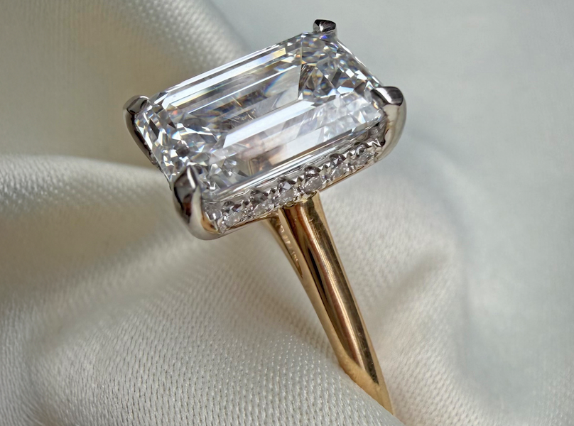 Hidden Halo Engagement Rings Collection