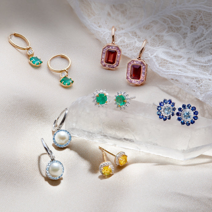 Customisable Gemstone Earrings: Discover the NEW Collection