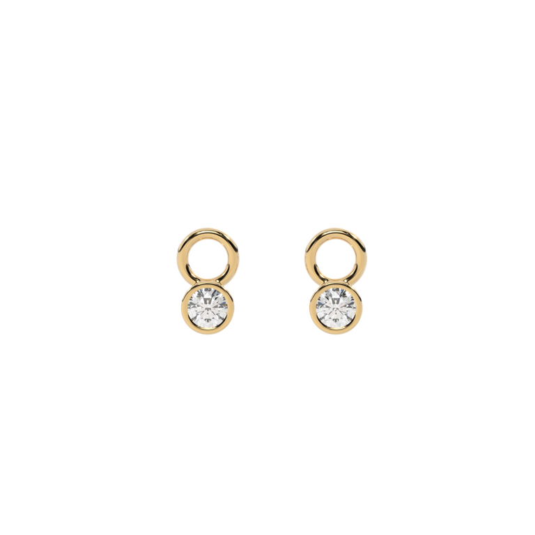 Mini Lab Diamond Charms