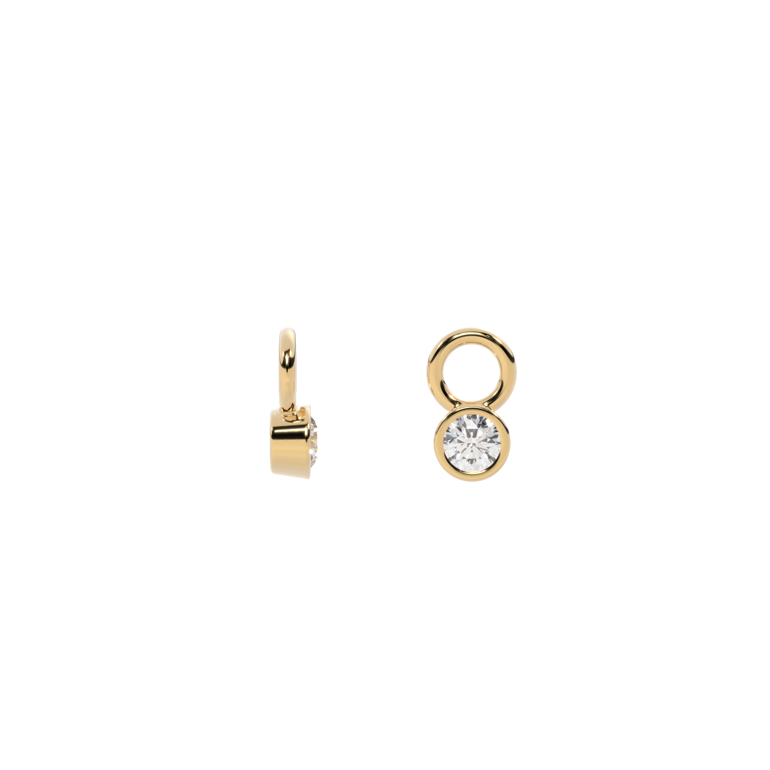 Mini Solar Diamond Charms
