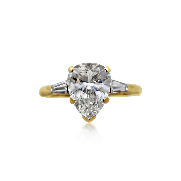 Vintage Single-stone Diamond Ring by Boucheron
