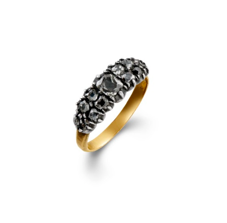Antique Georgian Diamond Panel Ring