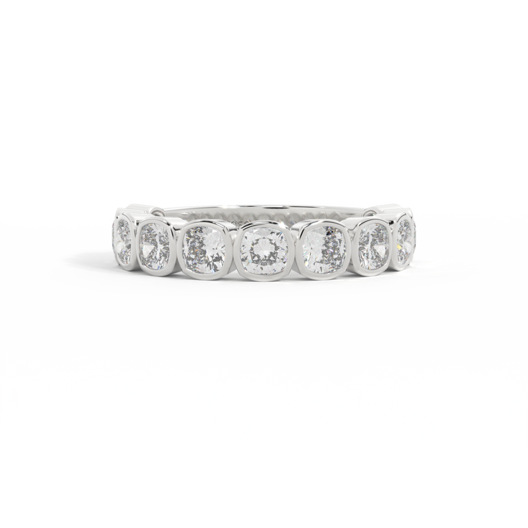 The Aria, Cushion, Naturally Mined Diamond, Platinum Ring