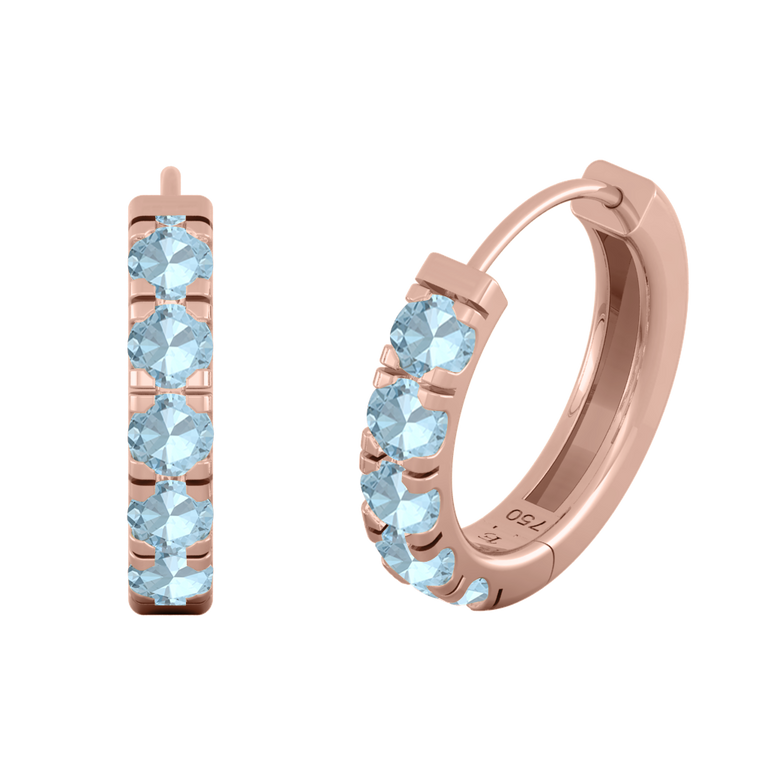 Chunky Huggie Hoops