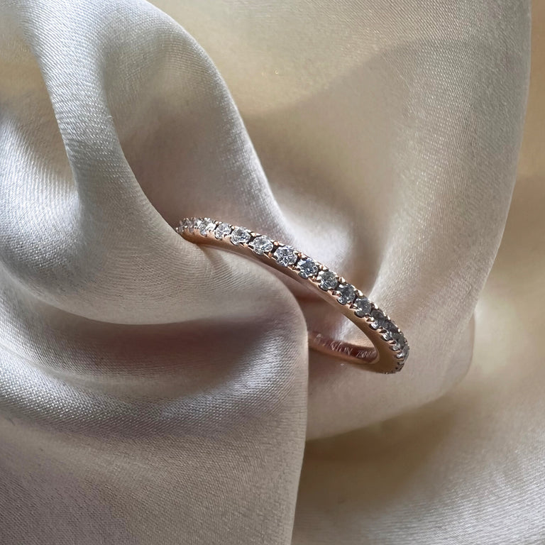 Private Sale Eternity Band Diamond 18K Rose Gold