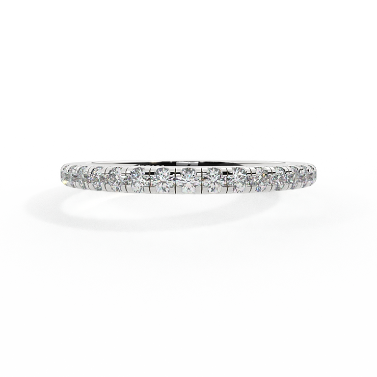 The Eternity, Naturally Mined Diamond, Platinum Ring