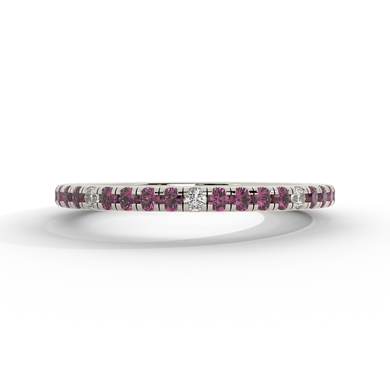 The Eternity, Ruby, Platinum Ring