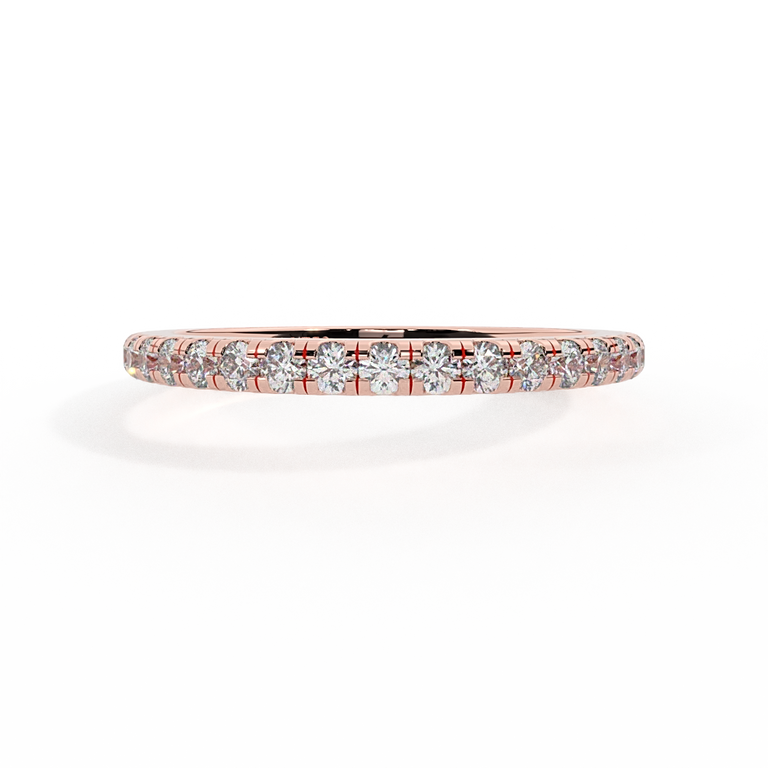 The Eternity, Lab Grown Diamond, 18K Rose Gold Ring