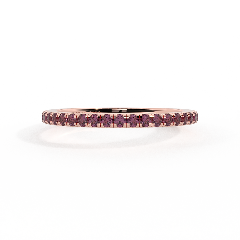The Eternity, Ruby, 18K Rose Gold Ring
