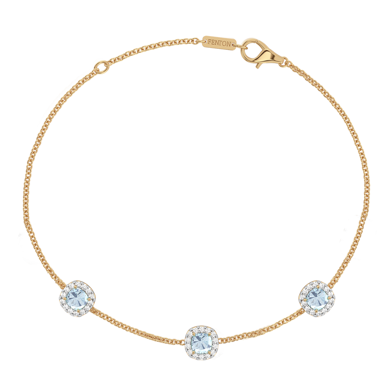 Garland Aquamarine Bracelet