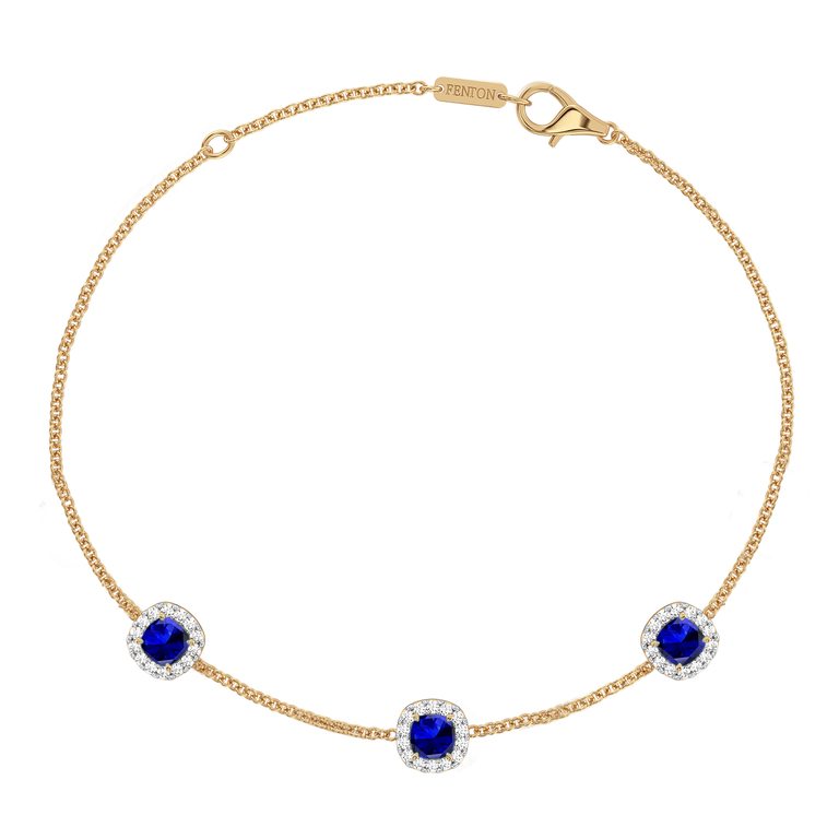 Garland Blue Sapphire Bracelet