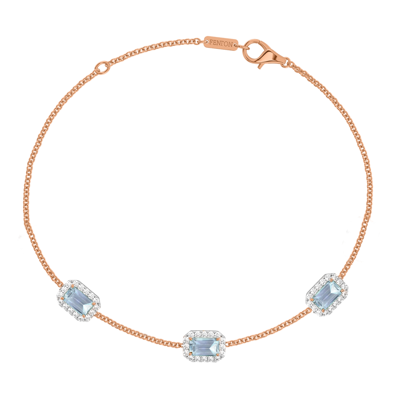 Garland Aquamarine Bracelet