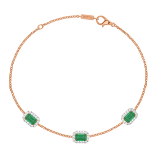 Garland Emerald Bracelet