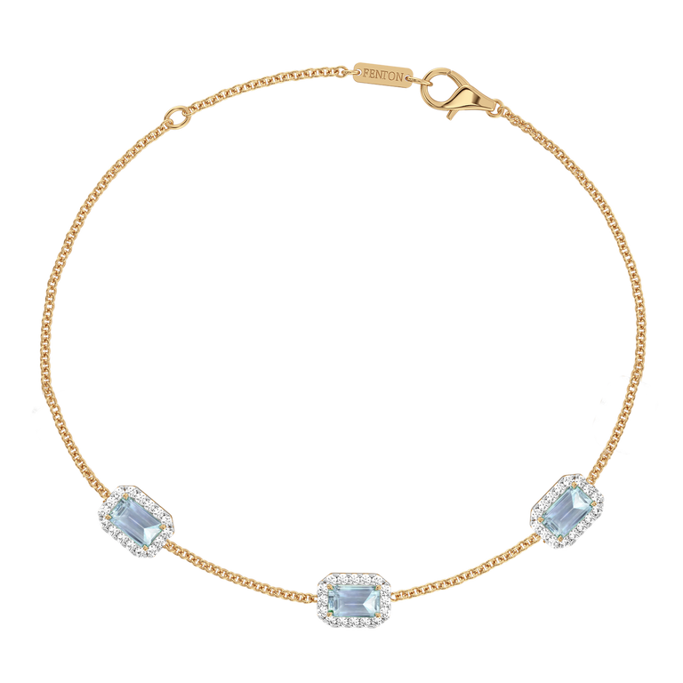 Garland Aquamarine Bracelet