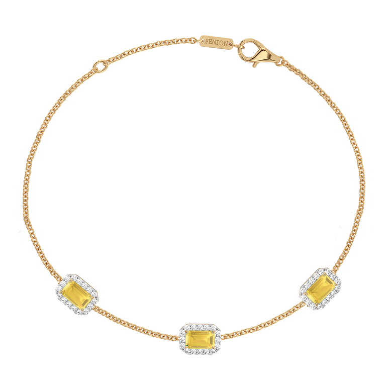 Garland Yellow Sapphire Bracelet