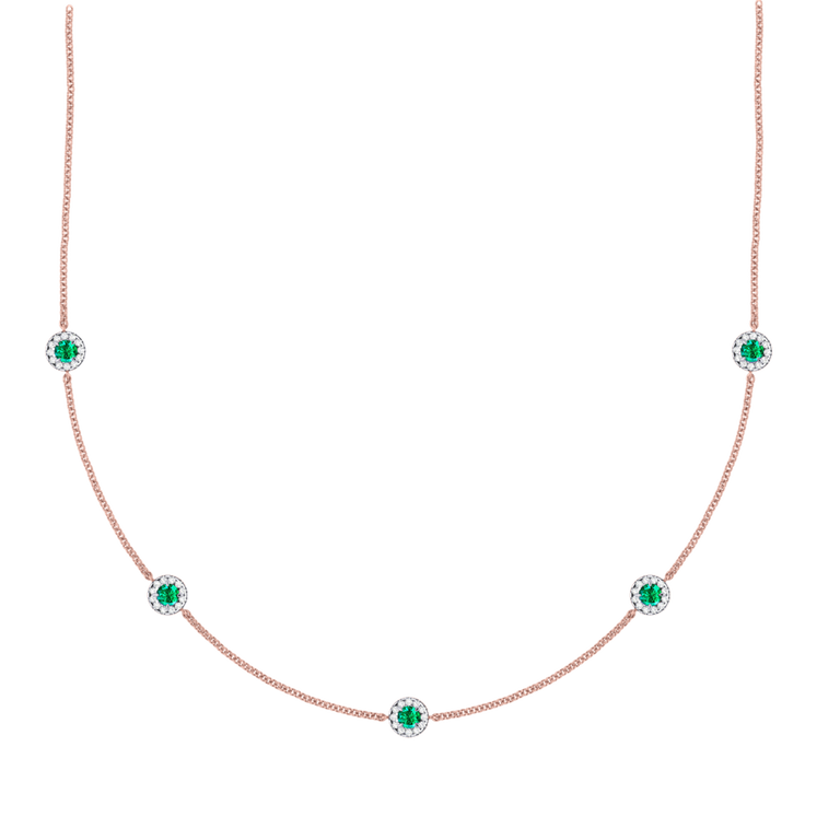 Garland Emerald Necklace