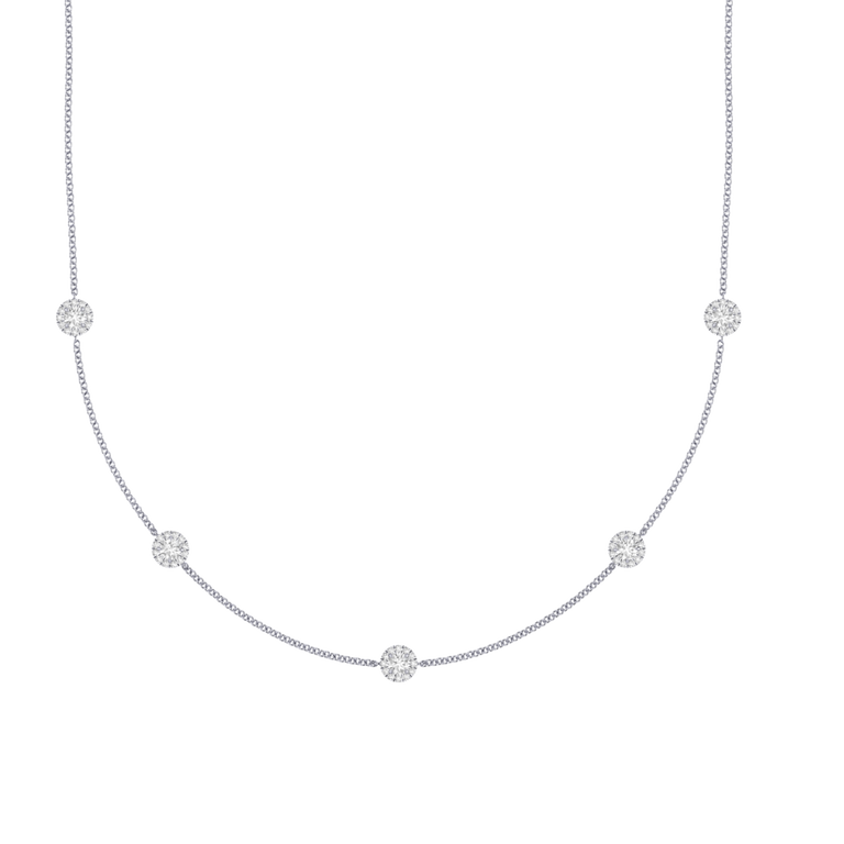 Garland Solar Diamond Necklace