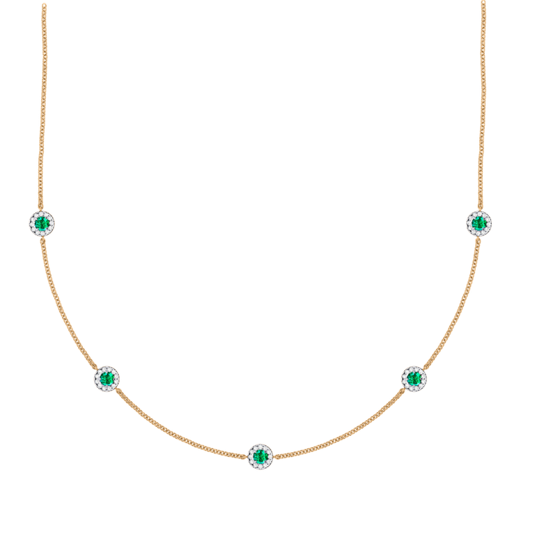 Garland Emerald Necklace