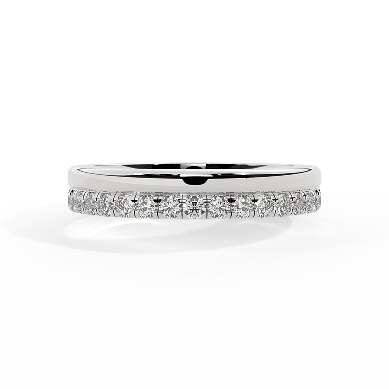 The Juliet Band, Lab Grown Diamond, Platinum Ring