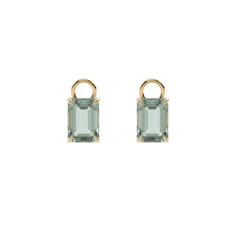 Everyday Prasiolite Drop