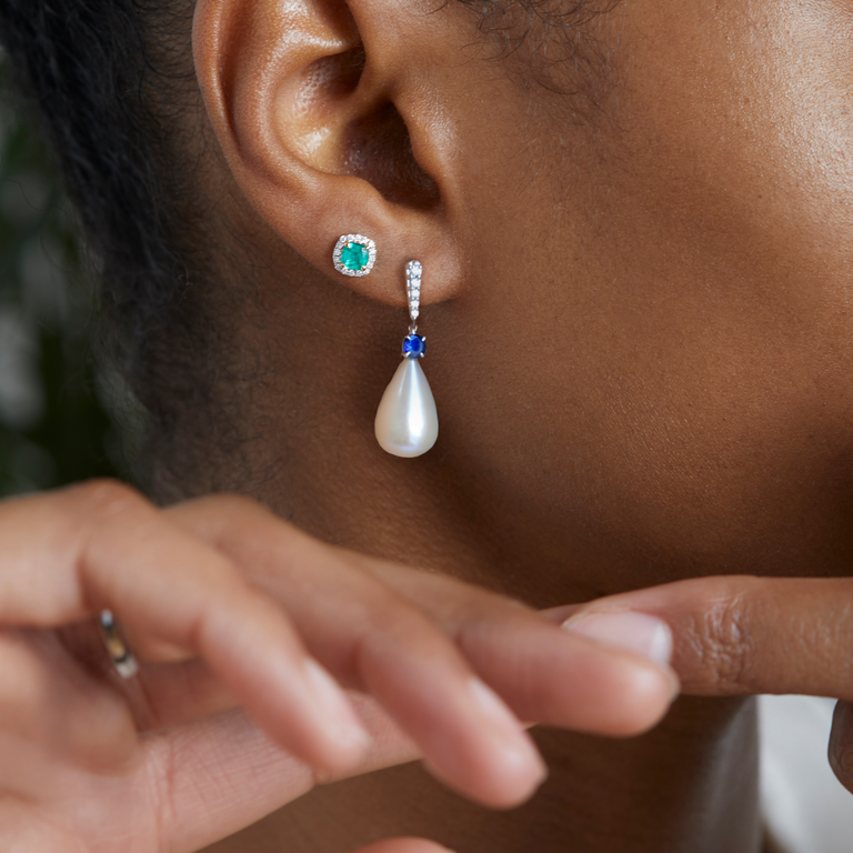 Classic Pearl and Solar Diamond Drops