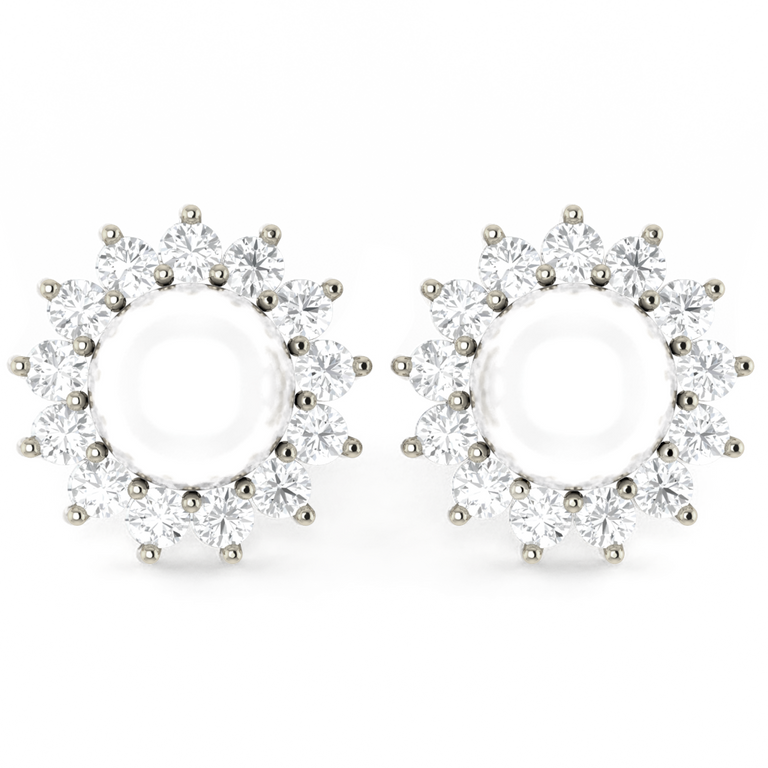 Classic Pearl and Diamond Studs
