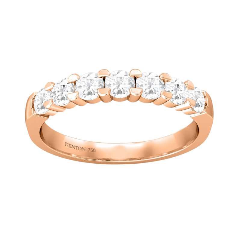The Seven Stone, Lab Grown Diamond, 18K Rose Gold