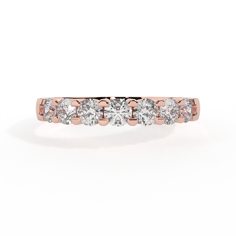 The Seven Stone, Lab Grown Diamond, 18K Rose Gold