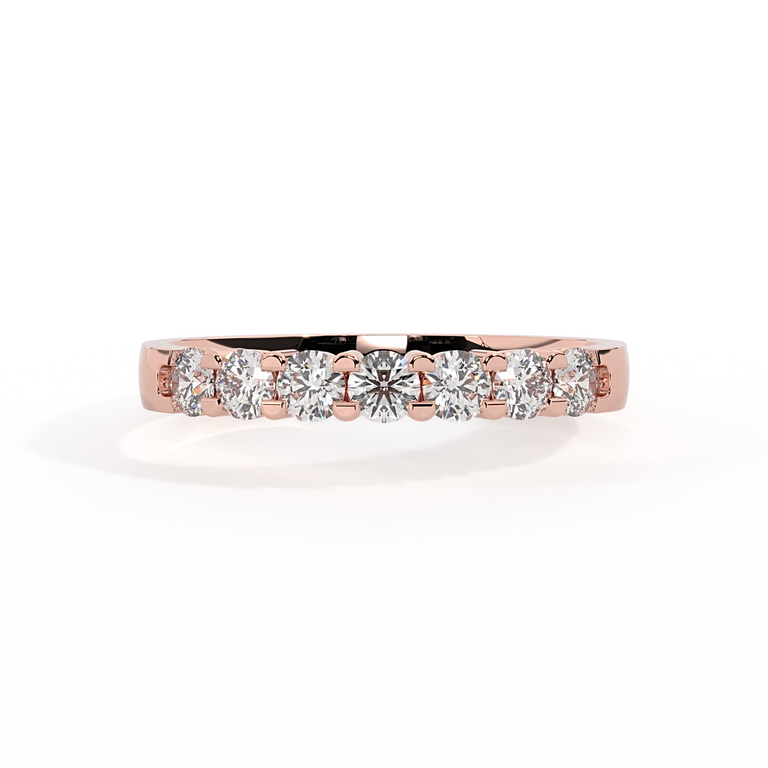 The Seven Stone, Lab Grown Diamond, 18K Rose Gold