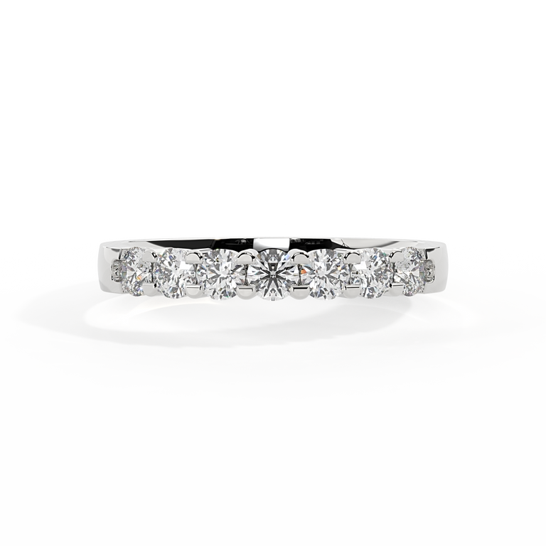 The Seven Stone, Lab Grown Diamond, 18K White Gold