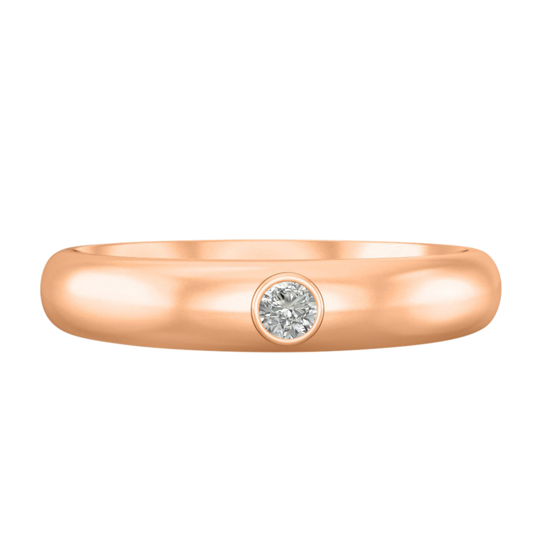 The Single Stone, Lab Grown Diamond, 18K Rose Gold