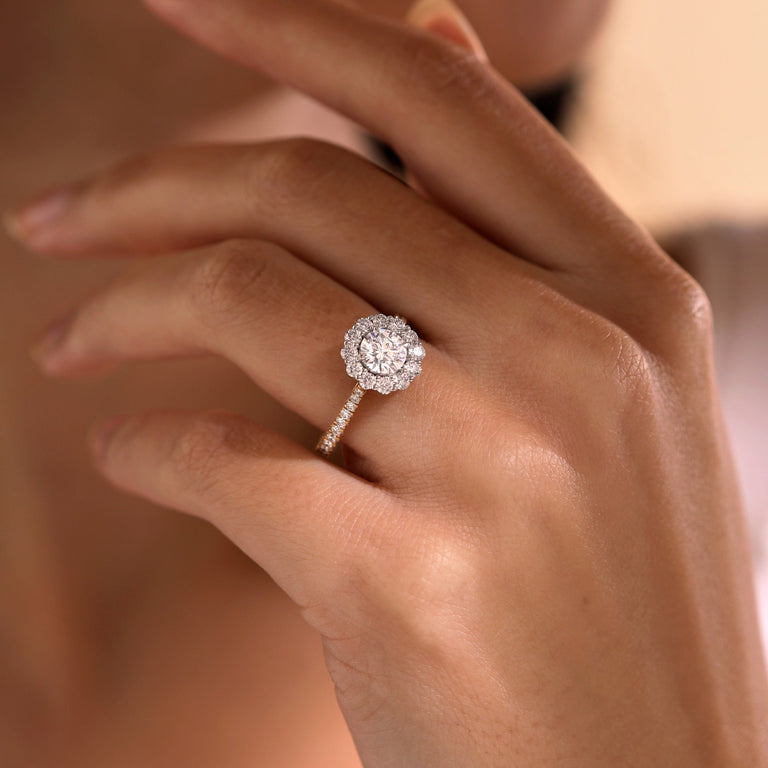 Lab Grown Diamond Mayfair 18K Yellow Gold Ring (NONE 1583C5108C)