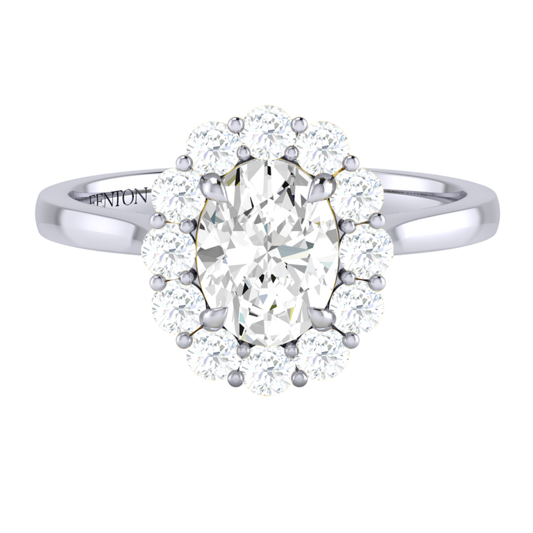 Naturally Mined Diamond mayfair Ring (GIA 6482046225)