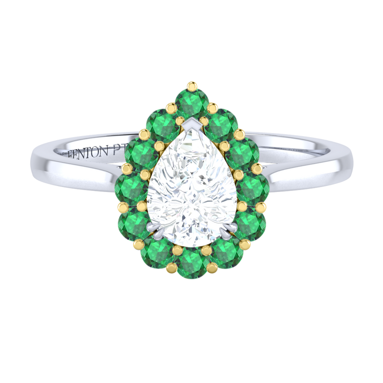 Lab Grown Diamond Mayfair Platinum Ring (NONE 5AD09F38BE)