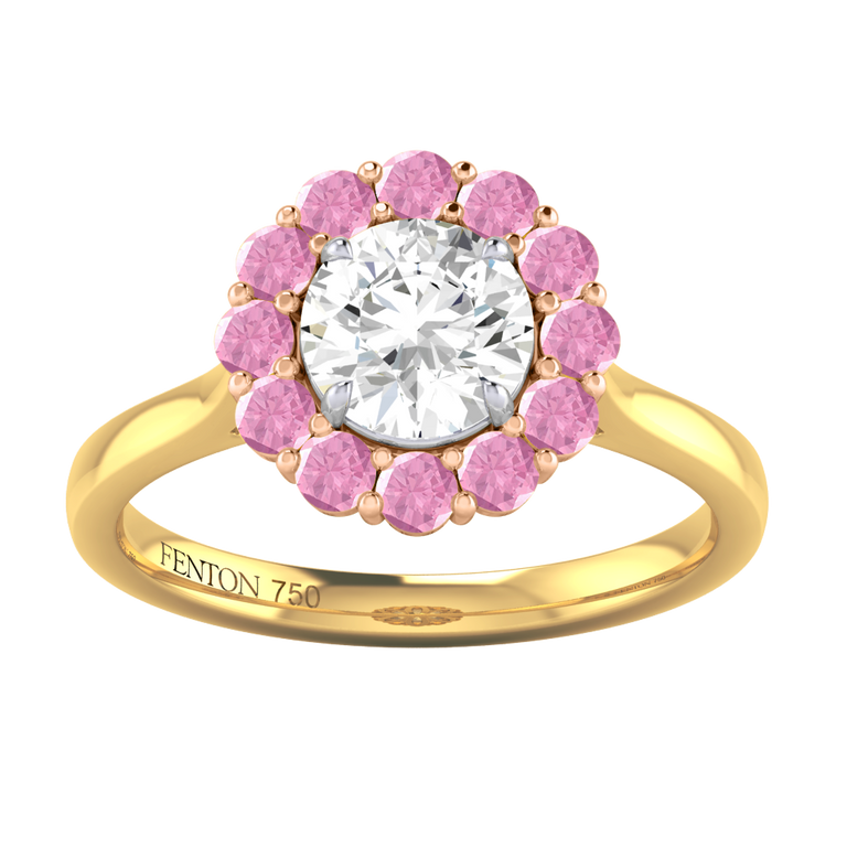 Lab Grown Diamond Mayfair 18K Yellow Gold Ring (IGI LG727553330)