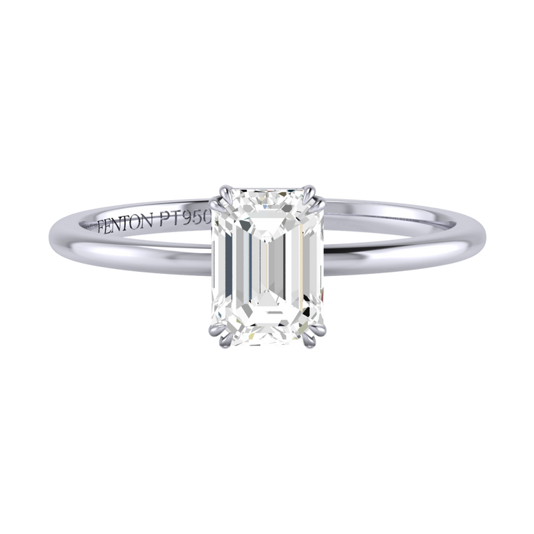 Naturally Mined Diamond solitaire Ring (GIA 6485596990)