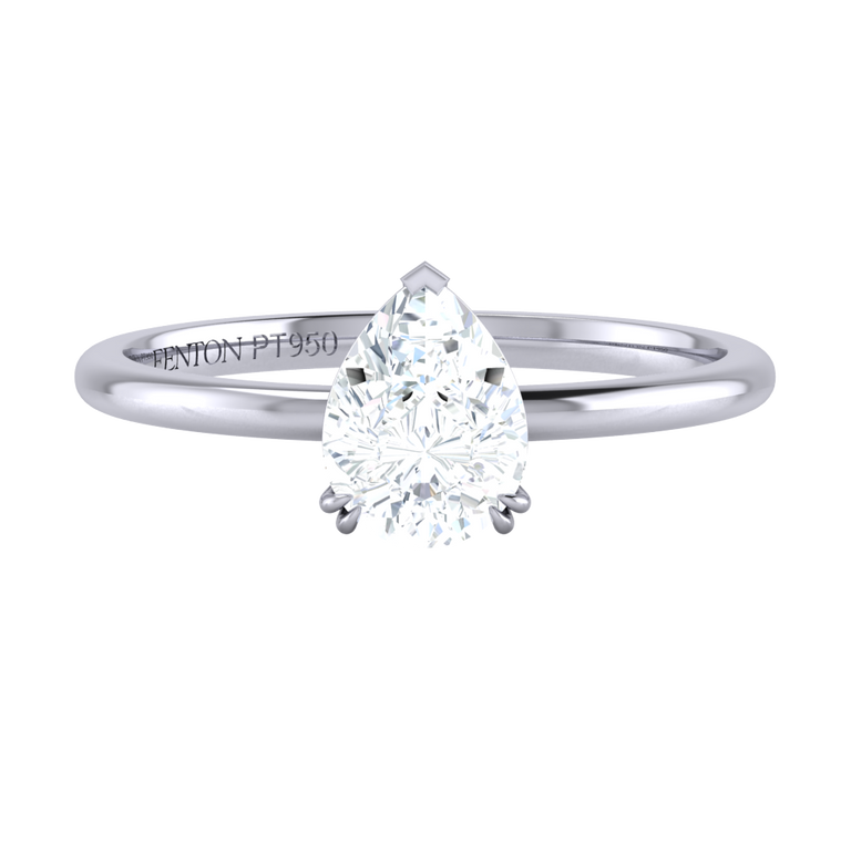 Naturally Mined Diamond solitaire Ring (GIA 7473557843)