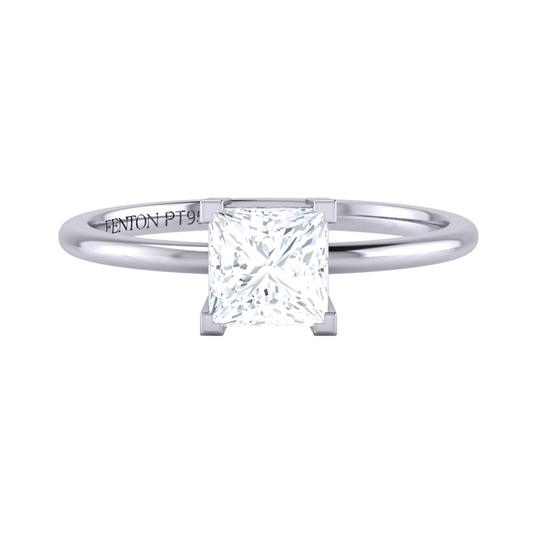 Naturally Mined Diamond solitaire Ring (GIA 6482142303)