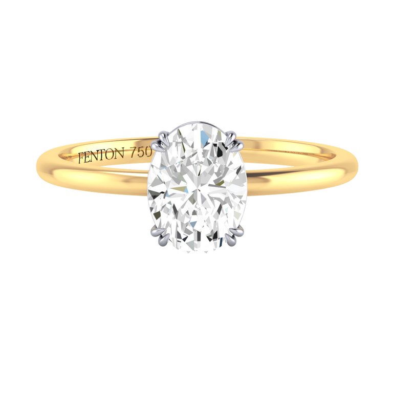 Naturally Mined Diamond solitaire Ring (GIA 7481574507)
