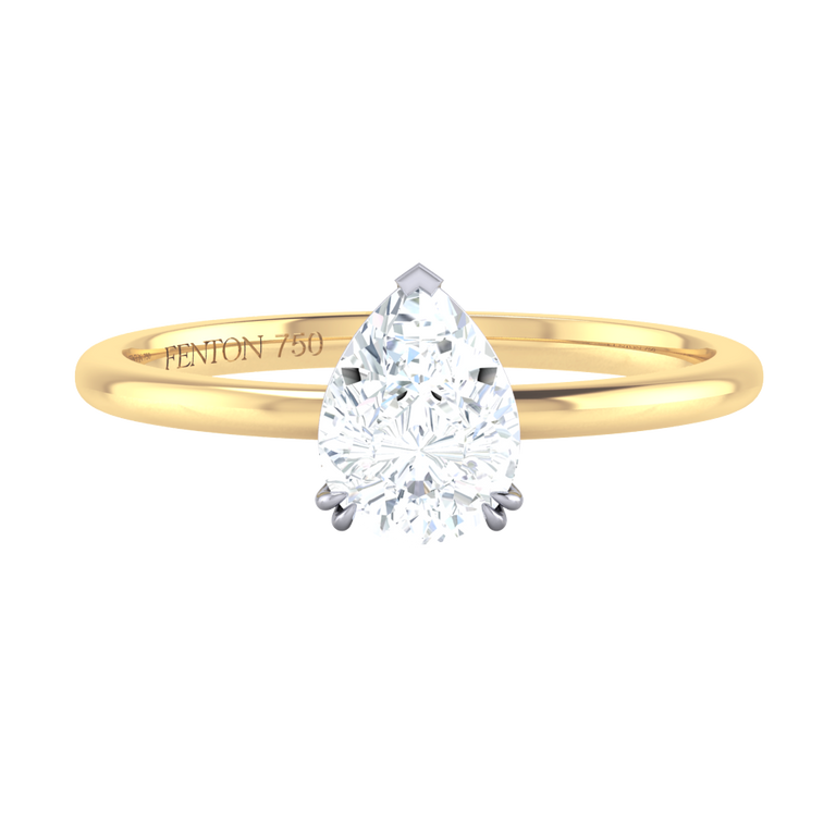 Naturally Mined Diamond solitaire Ring (GIA 2477213850)