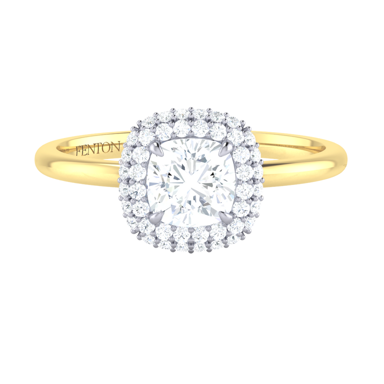 Naturally Mined Diamond vintage Ring (GIA 5476480177)