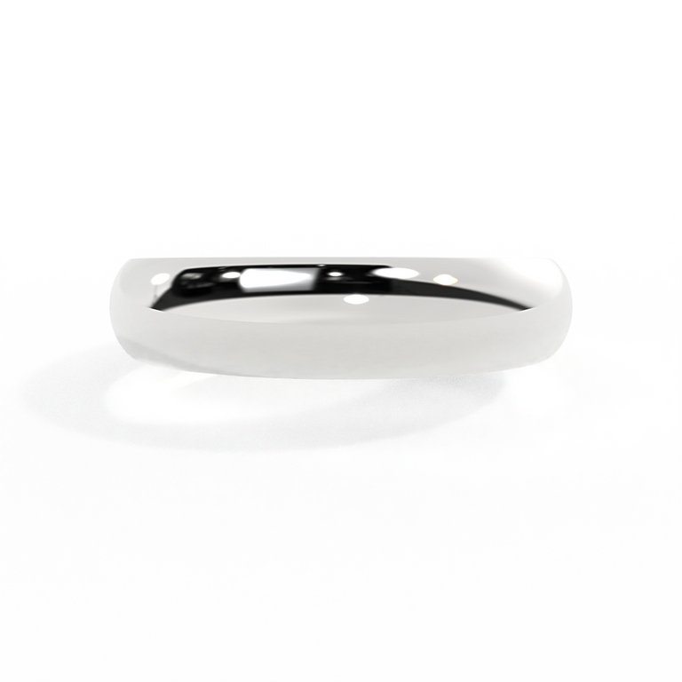 The Thick Band, 18K White Gold Ring
