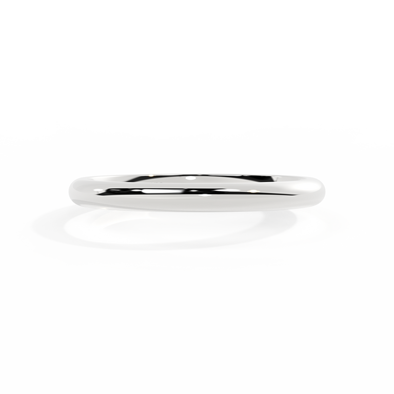 The Thin Band, 18K White Gold Ring