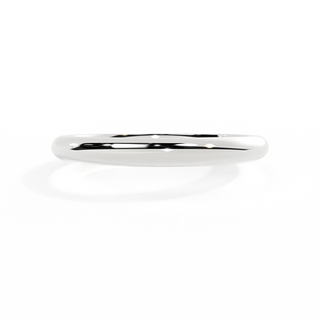 The Thin Band, 18K White Gold Ring
