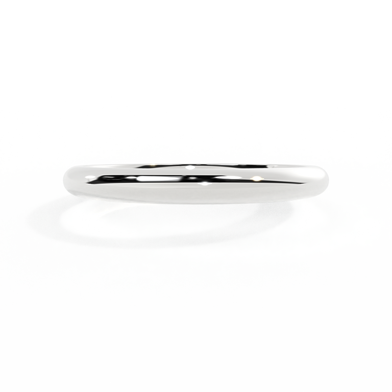 The Thin Band, 18K White Gold Ring