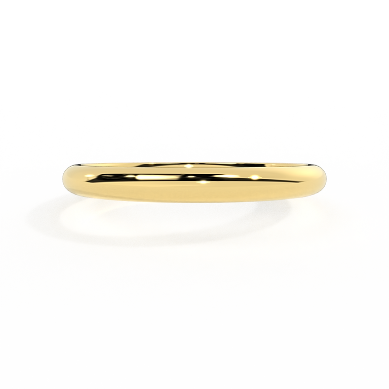 The Thin Band, 18K Yellow Gold Ring