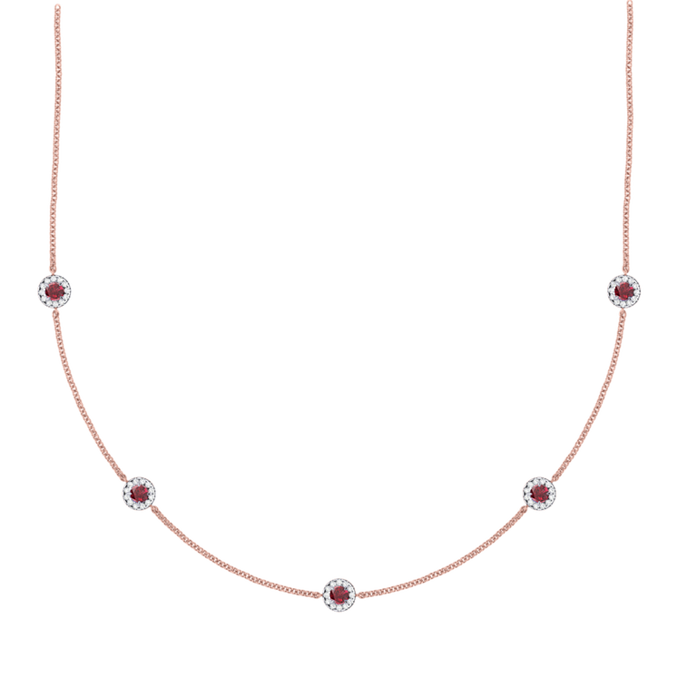 Garland Ruby Necklace