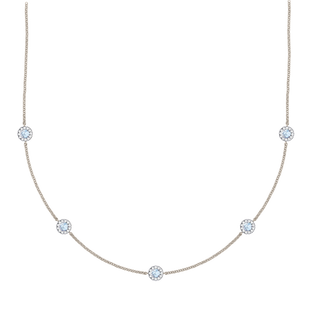 Garland Aquamarine Necklace
