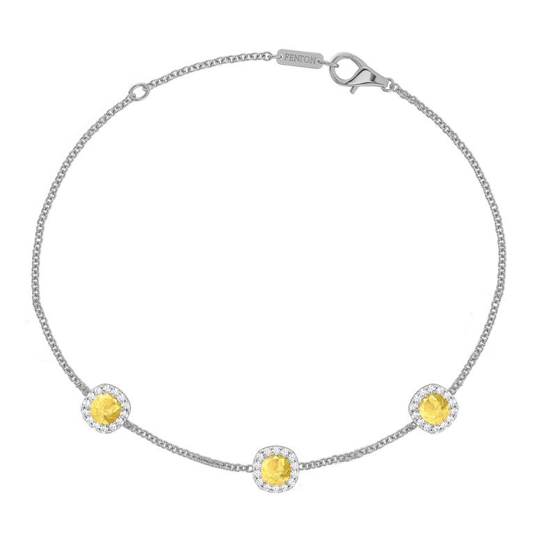 Garland Yellow Sapphire Bracelet