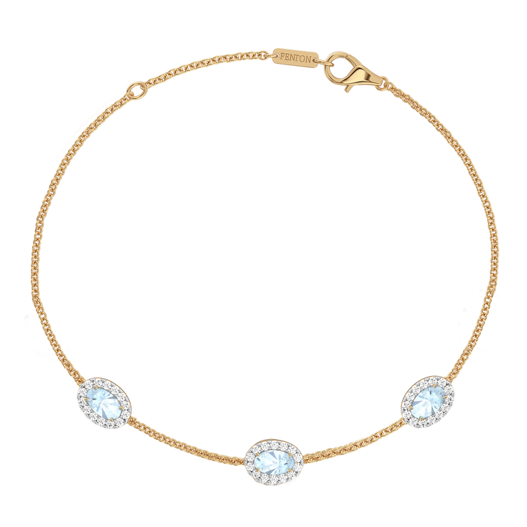 Garland Aquamarine Bracelet